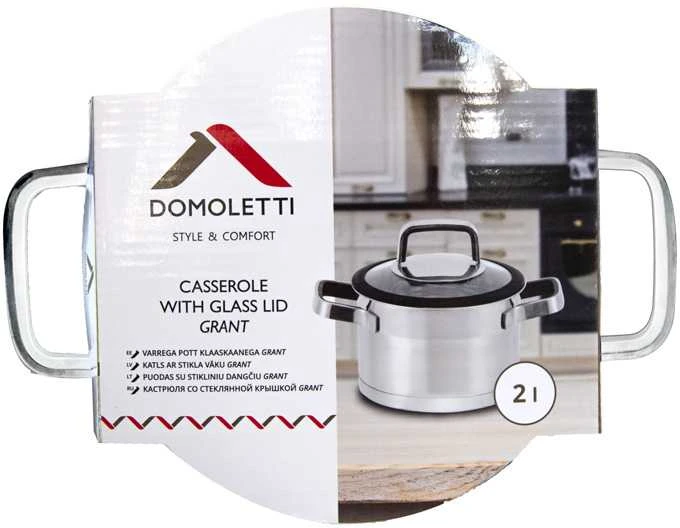 Domoletti Puodas Grant 16x10,5, 2 l