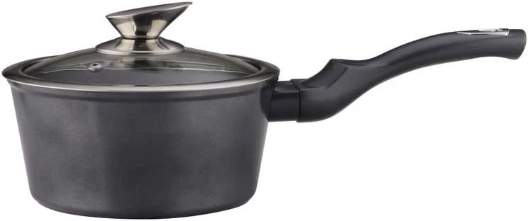 Puodas DOMOLETTI Pilkas METALLIC, 18 cm, 1,6 l