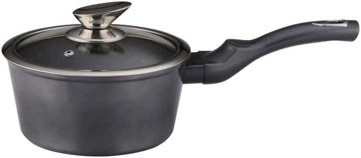 Puodas DOMOLETTI Pilkas METALLIC, 18 cm, 1,6 l
