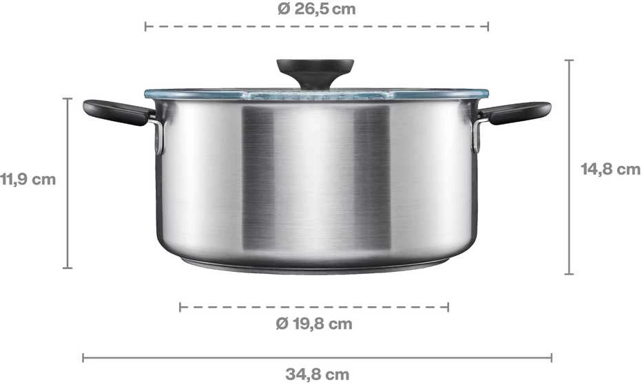 Fiskars FF puodas 5,0L