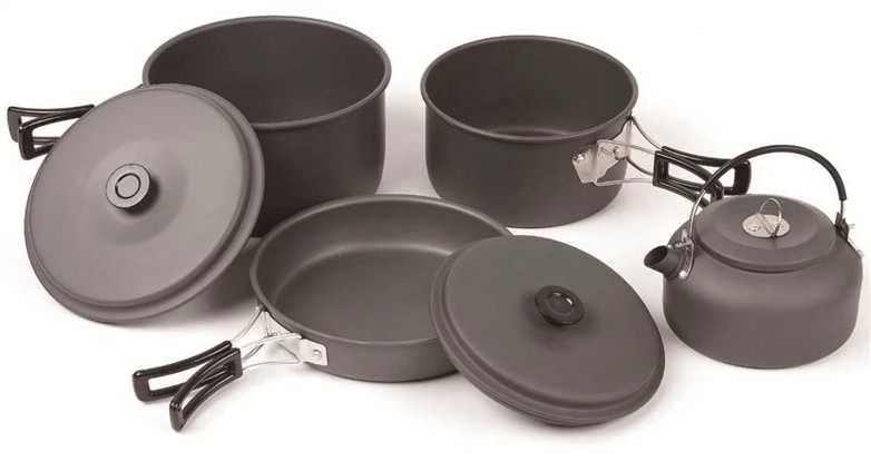 Outliner POT SET TOURIST 2POTS FRYPAN KTTLE 2LIDS
