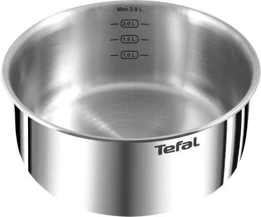 Nerūdijančio plieno puodų ir keptuvių rinkinys Tefal Ingenio Emotion L897S574, 5 dalių, 16/20/22/28 cm