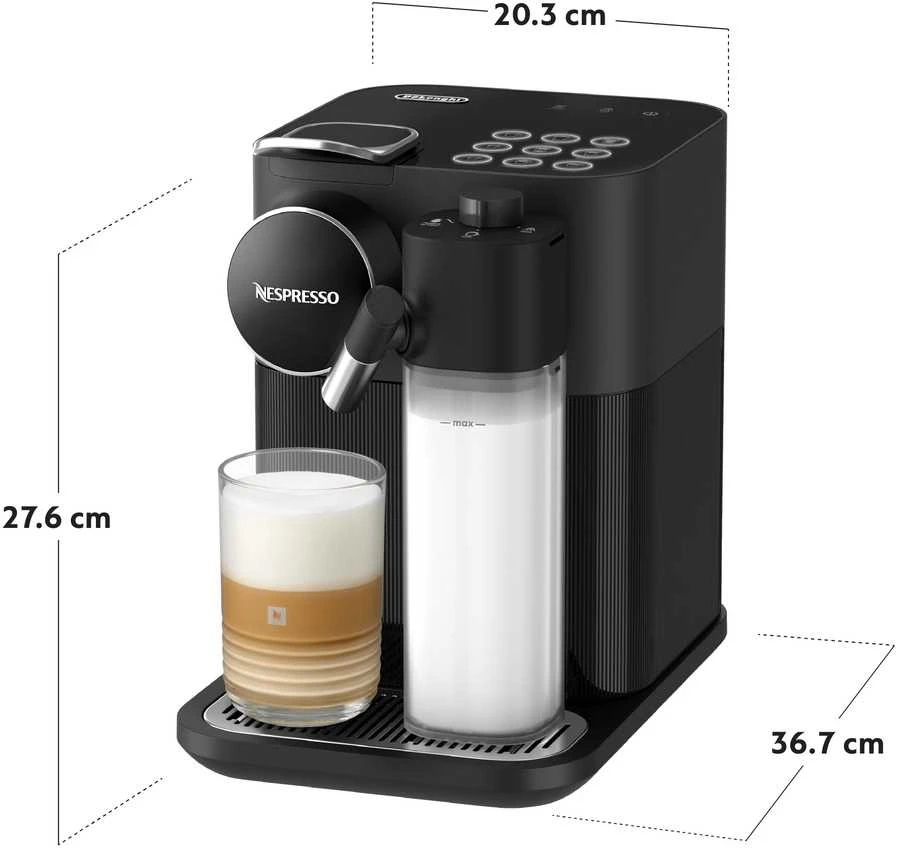 Kavos aparatas DELONGHI Nespresso EN640.B GRAN LATTISSIMA kapsulinis kavos virimo aparatas