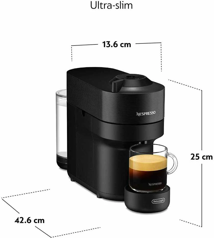 Kavos aparatas DELONGHI Nespresso ENV90.B VERTUO POP kapsulinis kavos virimo aparatas