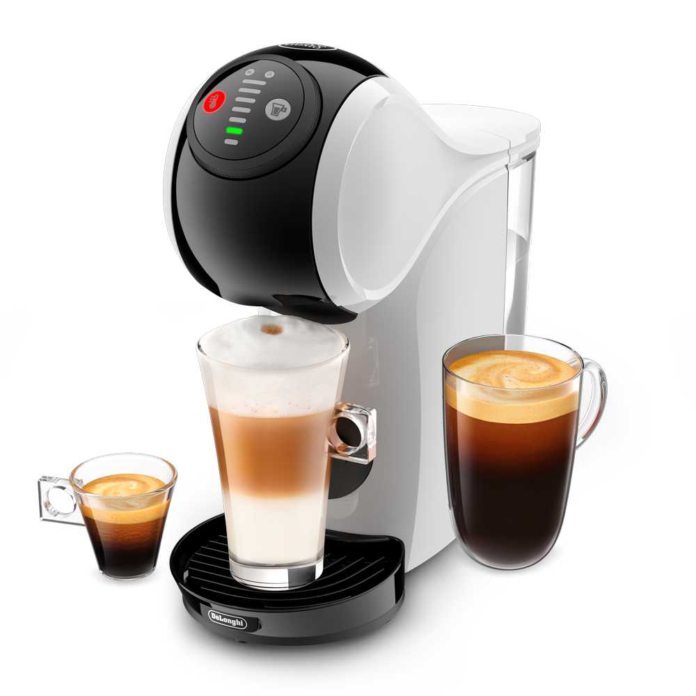 Kavos aparatas Nescafe Dolce Gusto Kapsulu kavos virimo aparatas Dolce Gusto EDG226.W GENIO S, balta krās.
