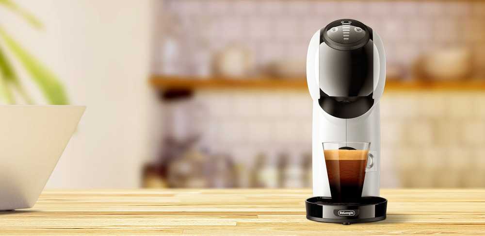 Kavos aparatas Nescafe Dolce Gusto Kapsulu kavos virimo aparatas Dolce Gusto EDG226.W GENIO S, balta krās.