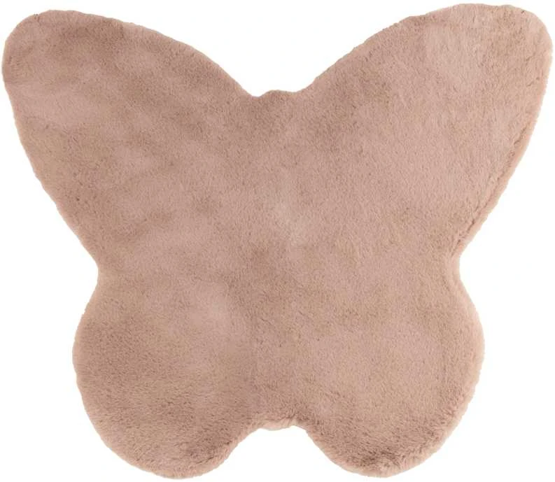 Domoletti FUR FAKE RABBIT 70X80CM Rožinis BUTTERFLY