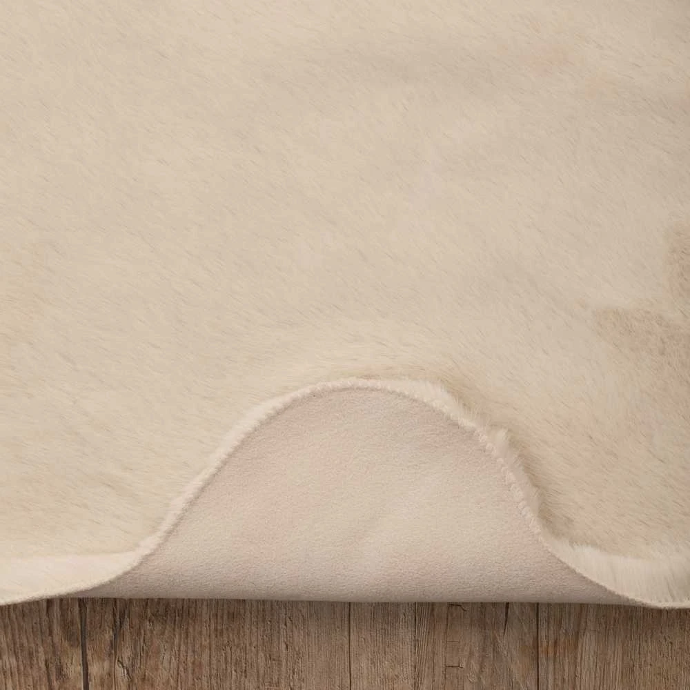 Domoletti FUR FAKE RABBIT 82X74CM Baltas RABBIT