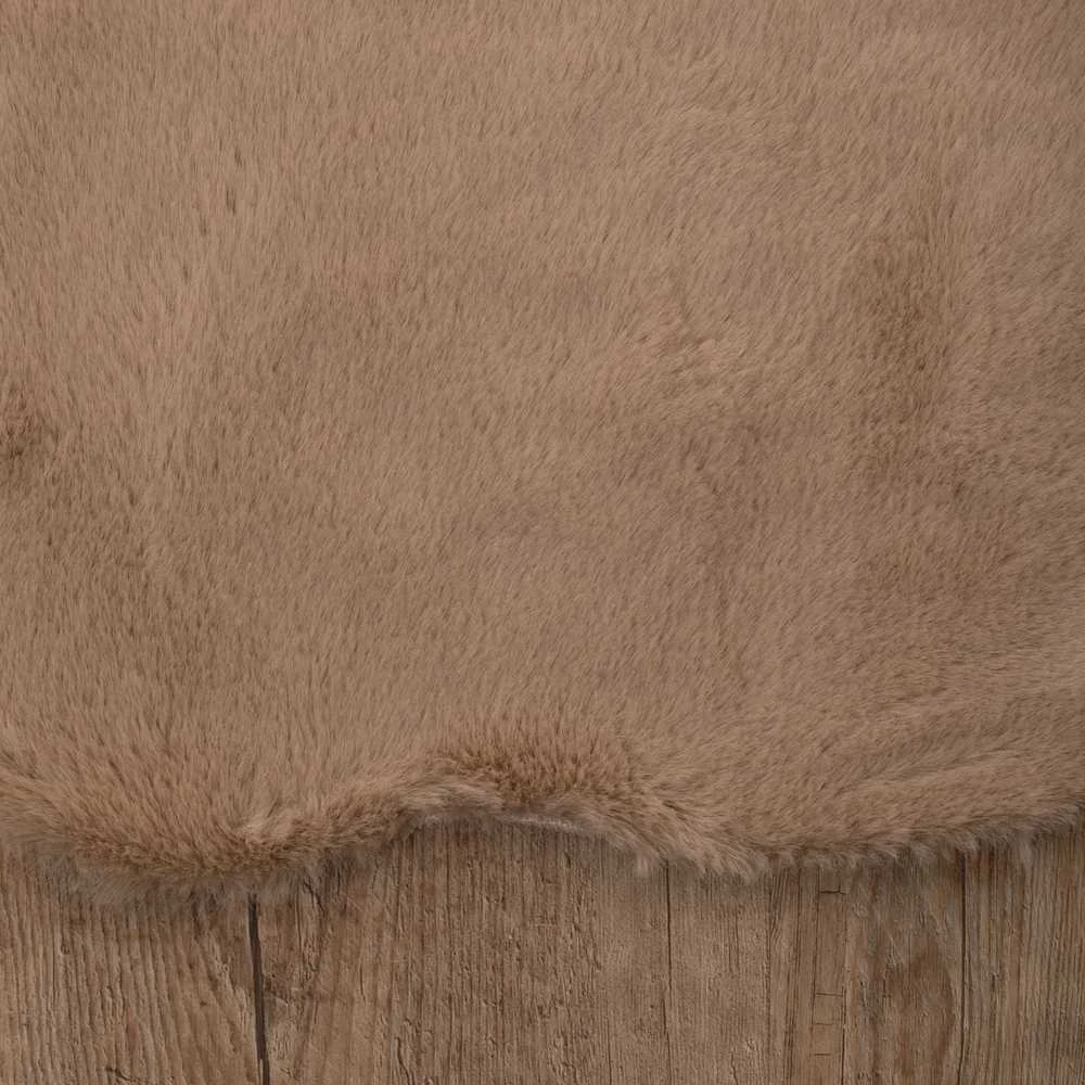 Domoletti FUR FAKE RABBIT 82X74CM SAND RABBIT