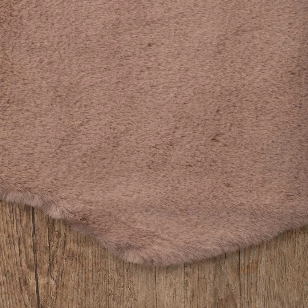Domoletti FUR FAKE RABBIT 90X60CM Rožinis REGULAR