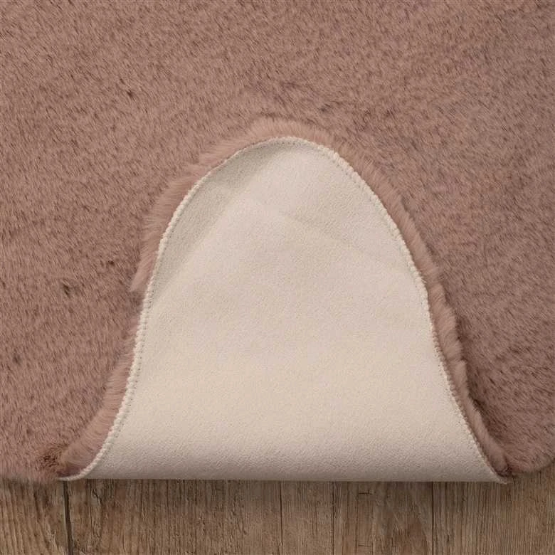 Domoletti FUR FAKE RABBIT 90X60CM Rožinis REGULAR