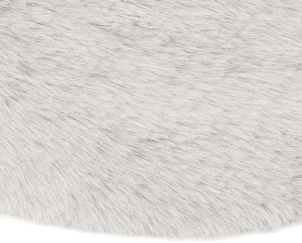 Domoletti FUR FAKE RABBIT 60X60CM MICKEY Pilkas