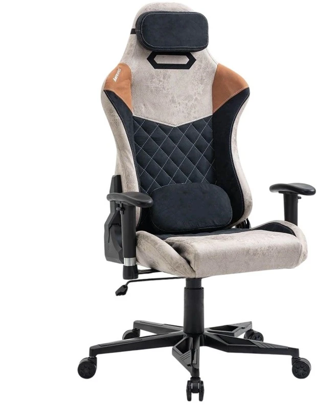 KĖDĖ DARBO HAPPYGAME9301 JUODA/RUDA/SMĖL
