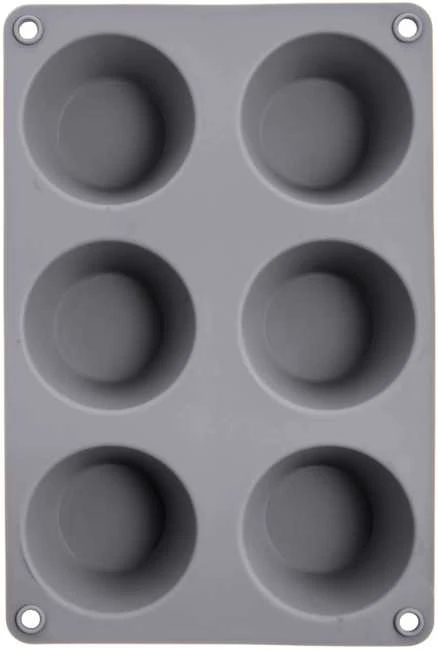 Cometic PAN MUFFIN SILICON 6 CUPS 23.7X16X3CM