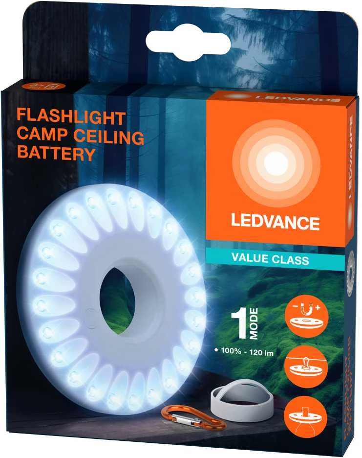 Ledvance ŽIBINTUVĖLIS STOV 1.5W 120LM 3XAA IP20