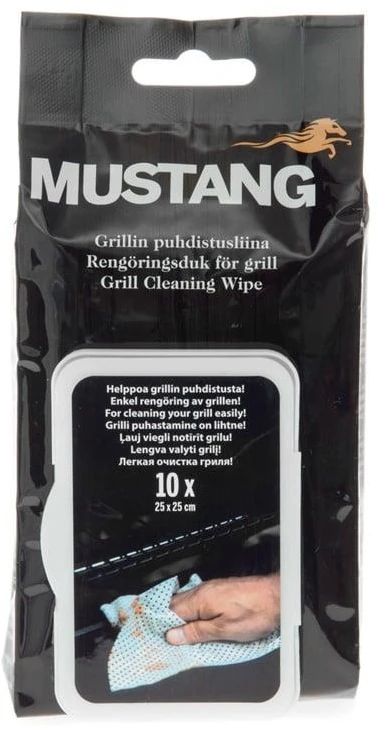 Kepsninės valymo servetėlės Mustang Grilis Cleaning Wipe, 0.1 l