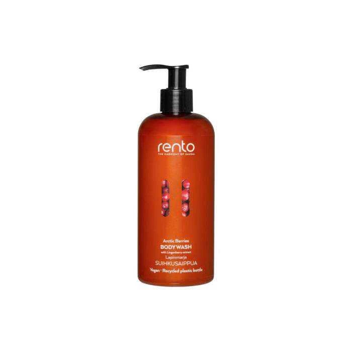 Ķermeņa ādu attīrošs līdzeklis Rento Arctic Berries, 400 ml