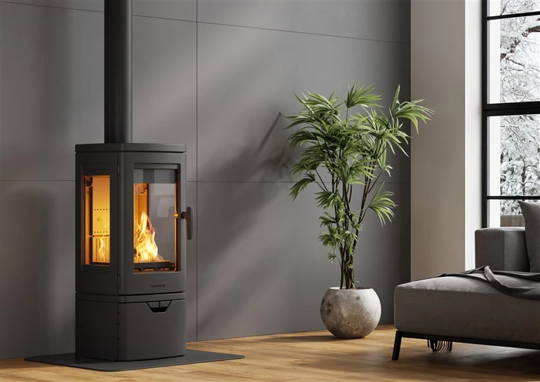 Cast iron stove Nordflam Fjell 3V. 7 kW