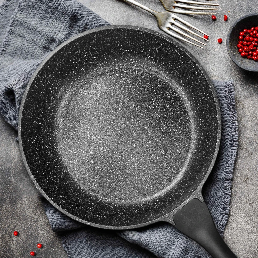 Ketler Aliumininė keptuvė su dviejų sluoksnių danga Olive 24cm