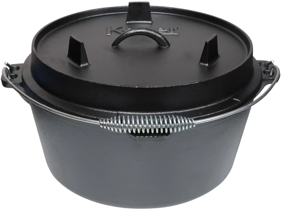 Ketler Puodas Ketaus su dangčiu 4.7 L