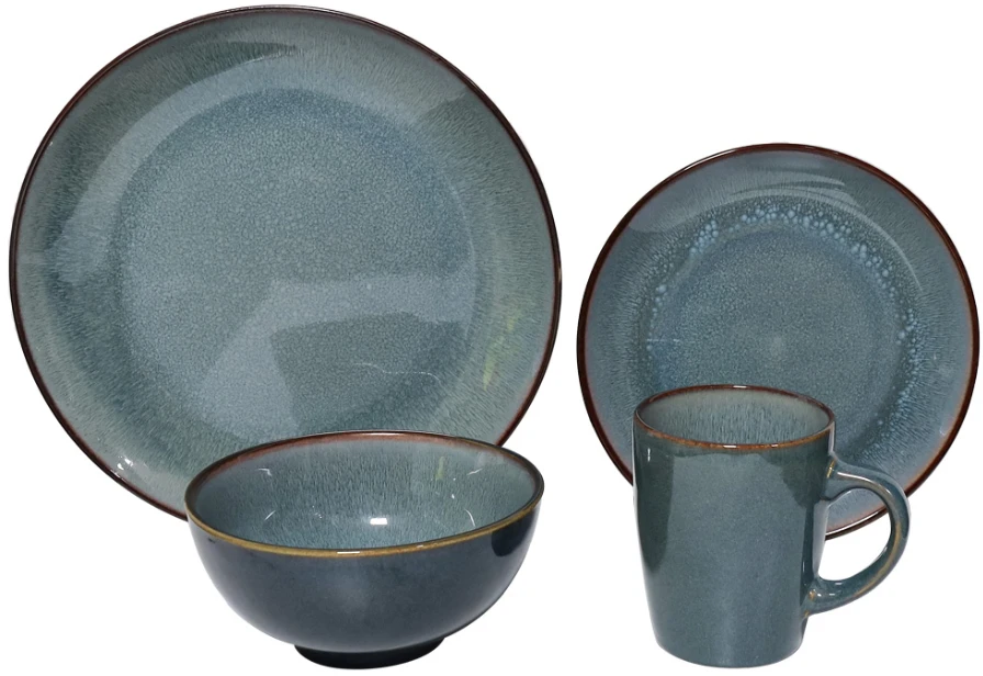 Ketler Lėkštė pusryčių Stone 26cm Keraminė Mėlyna