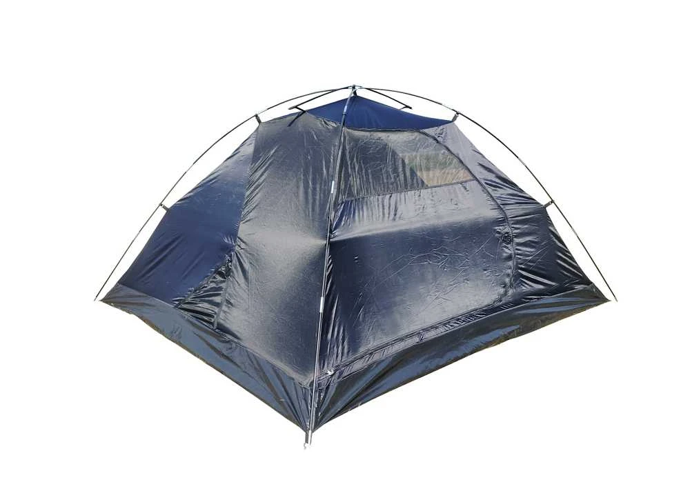 Keturvietė palapinė Outliner UV50+, mėlyna/pilka, 240 cm x 210 cm x 116 cm