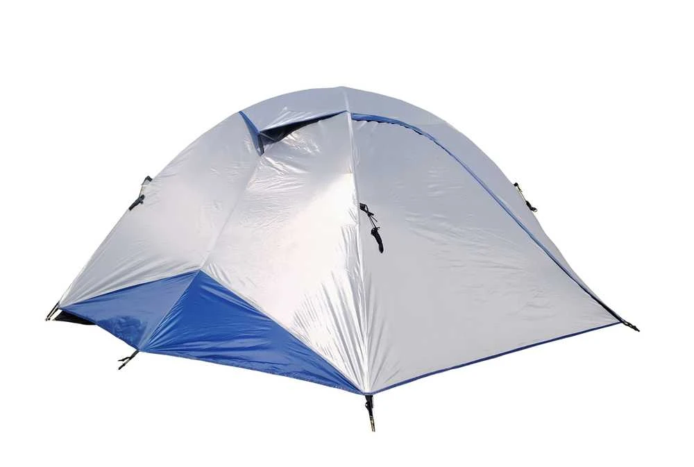 Keturvietė palapinė Outliner UV50+, mėlyna/pilka, 240 cm x 210 cm x 116 cm