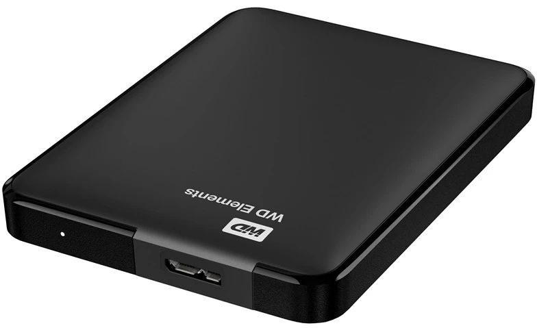 Kietasis diskas Western Digital STANDUSIS IŠORINIS DISKAS „WD 2,5″ 2TB USB3 Juodas“