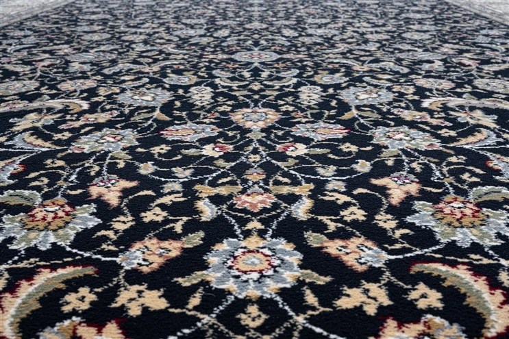 Kilimas vidaus Domoletti Da Vinci juoda/ruda. 230 x 160 cm