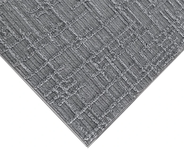 Kilimas vidaus Domoletti High&Low. pilka. 200 cm x 140 cm