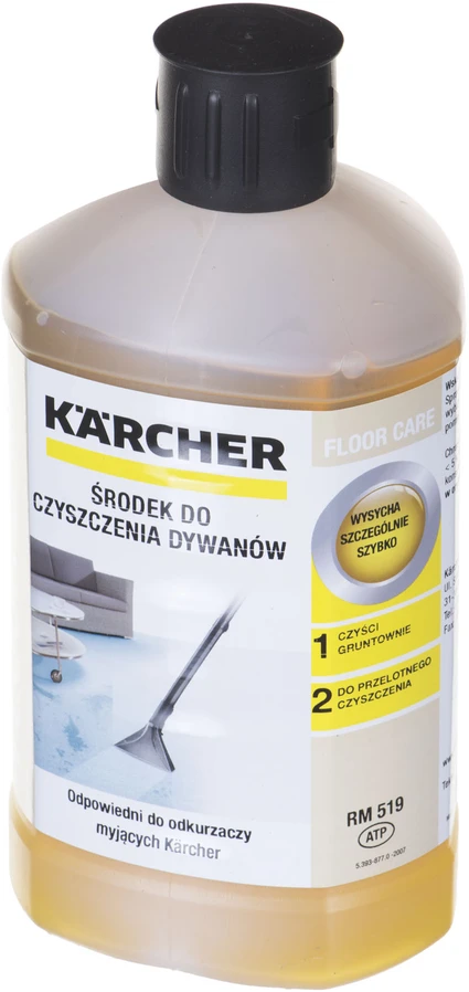 Kärcher universali kilimų valymo priemonė RM519 1000 ml, greitai džiūstanti