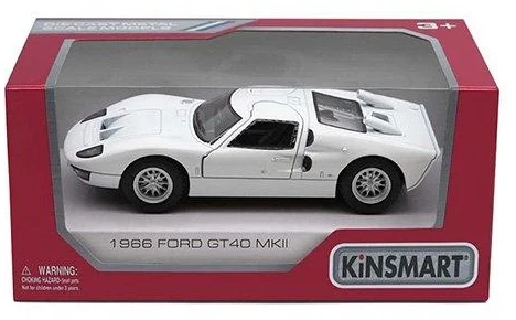 KINSMART Automobilis 1966 FORD GT40 MKII, 1:38
