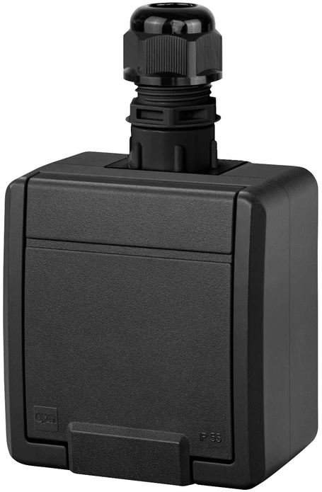 Kištukinis lizdas ELEKTRO-PLAST AQUANT, IP65
