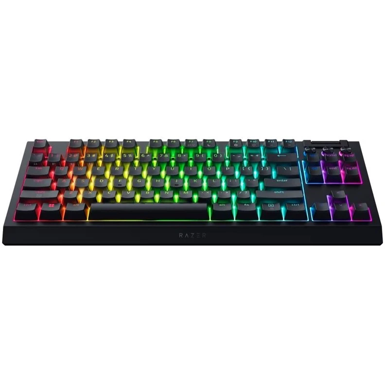 Klaviatūra žaidimams Razer BlackWidow V4 Razer Oranžinis (tactile) belaidė mechaninė su pašvietimu juoda