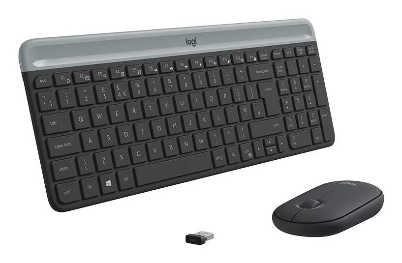 Klaviatūra Klaviatūros ir pelės rinkinys Logitech MK470 EN