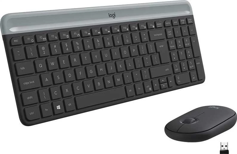 Klaviatūra Klaviatūros ir pelės rinkinys Logitech MK470 EN
