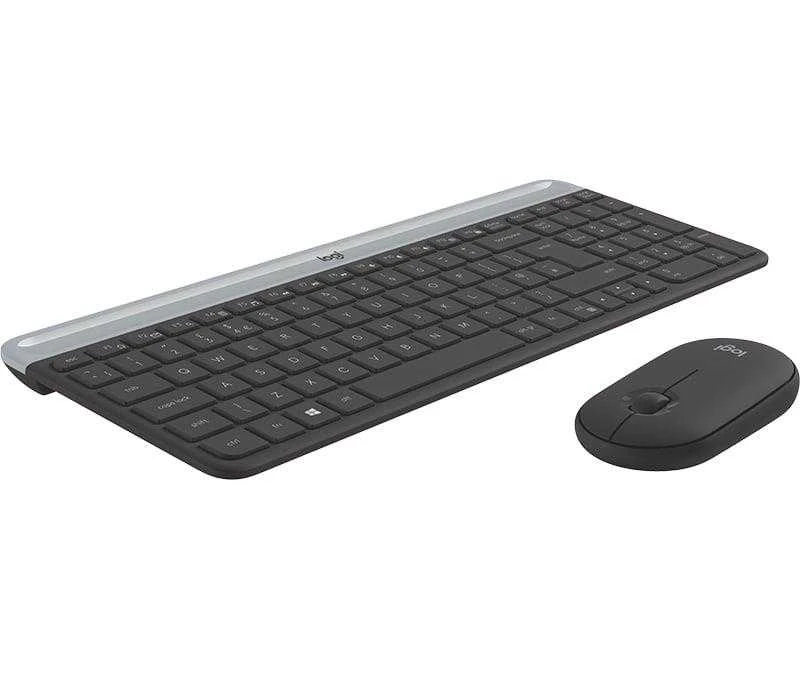 Klaviatūra Klaviatūros ir pelės rinkinys Logitech MK470 EN