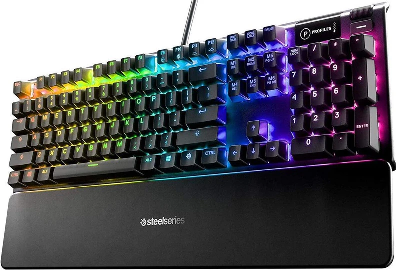 Klaviatūra SteelSeries Apex 5, US kalba, Juodos spalvos