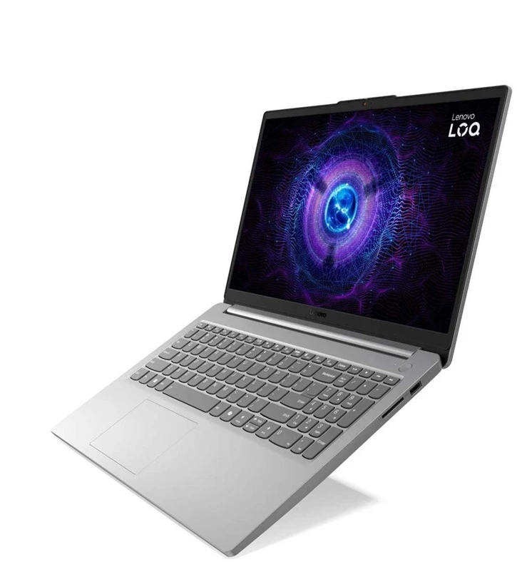 Nešiojamas kompiuteris Lenovo LOQ 15IAX9 | Intel Core i5-12450HX, 15,6" FHD 144 Hz, 12 GB RAM, 512 GB SSD, GeForce RTX 2050, Windows 11 Home | Pilkas