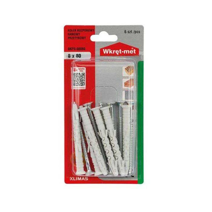 Klimas Įvaras Wkret-Met KPR-PIKE SK universalūs 8 mm x 80 mm 6 vnt.