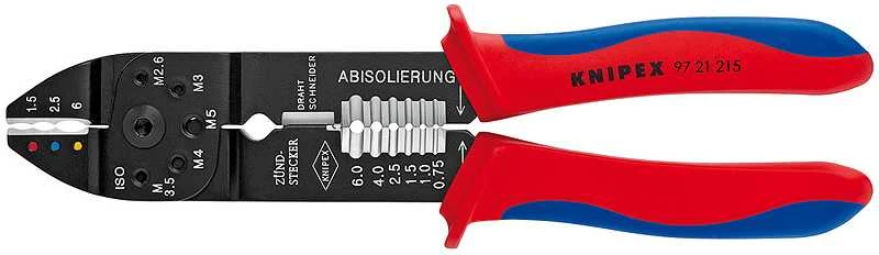 Antgalių presavimo replės KNIPEX 9721215B