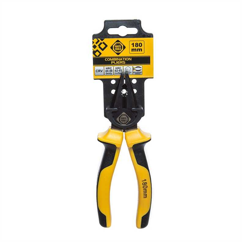 Replės kombinuotosios Forte Tools, 180 mm