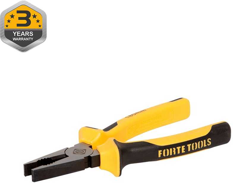 Replės kombinuotosios Forte Tools, 180 mm
