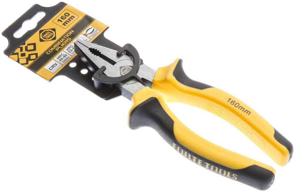 Replės kombinuotosios Forte Tools IND02001-6, 160 mm