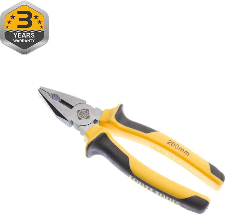 Replės kombinuotosios Forte Tools IND02001-8, 200 mm