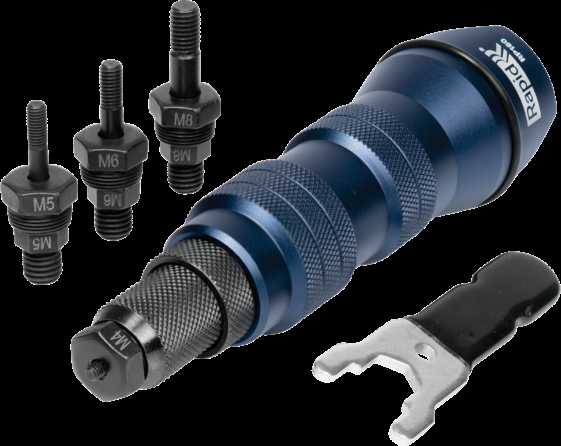 Kniedijimo adapteris MultiRiveter RP160 akumuliatoriniams su, Rapid