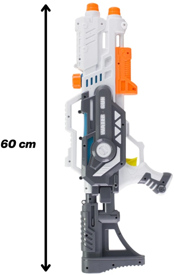 Koala Games G2479 Vanduo šautuvas su 2 bešvaiščiais 60,5 cm