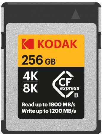 „Kodak CFexpress B“ 256 GB tipo EKMCFX256GK