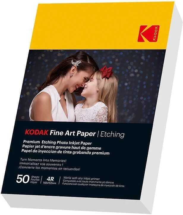 Kodak Fine Art Paper Etching 4R, 50 lapų