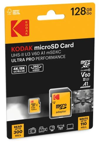 Kodak 128GB atminties kortelės pakuotė